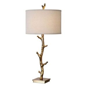 Single Javor Tree Branch Table Lamp